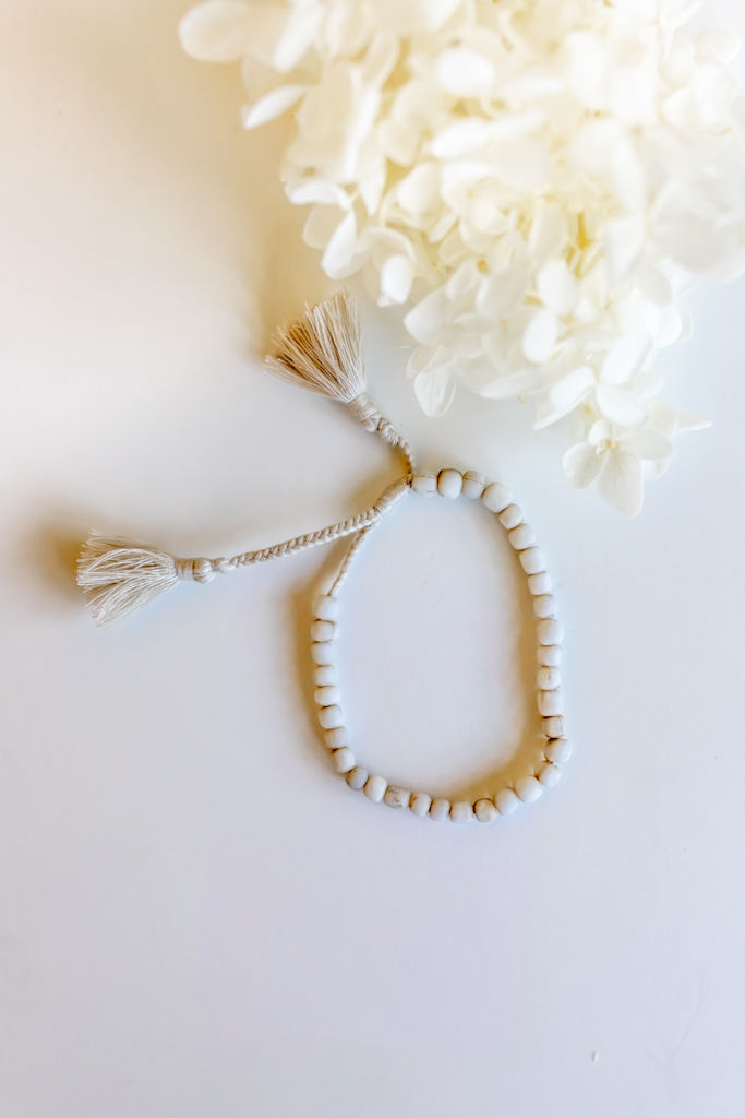 Be the Light Bracelet - Cream