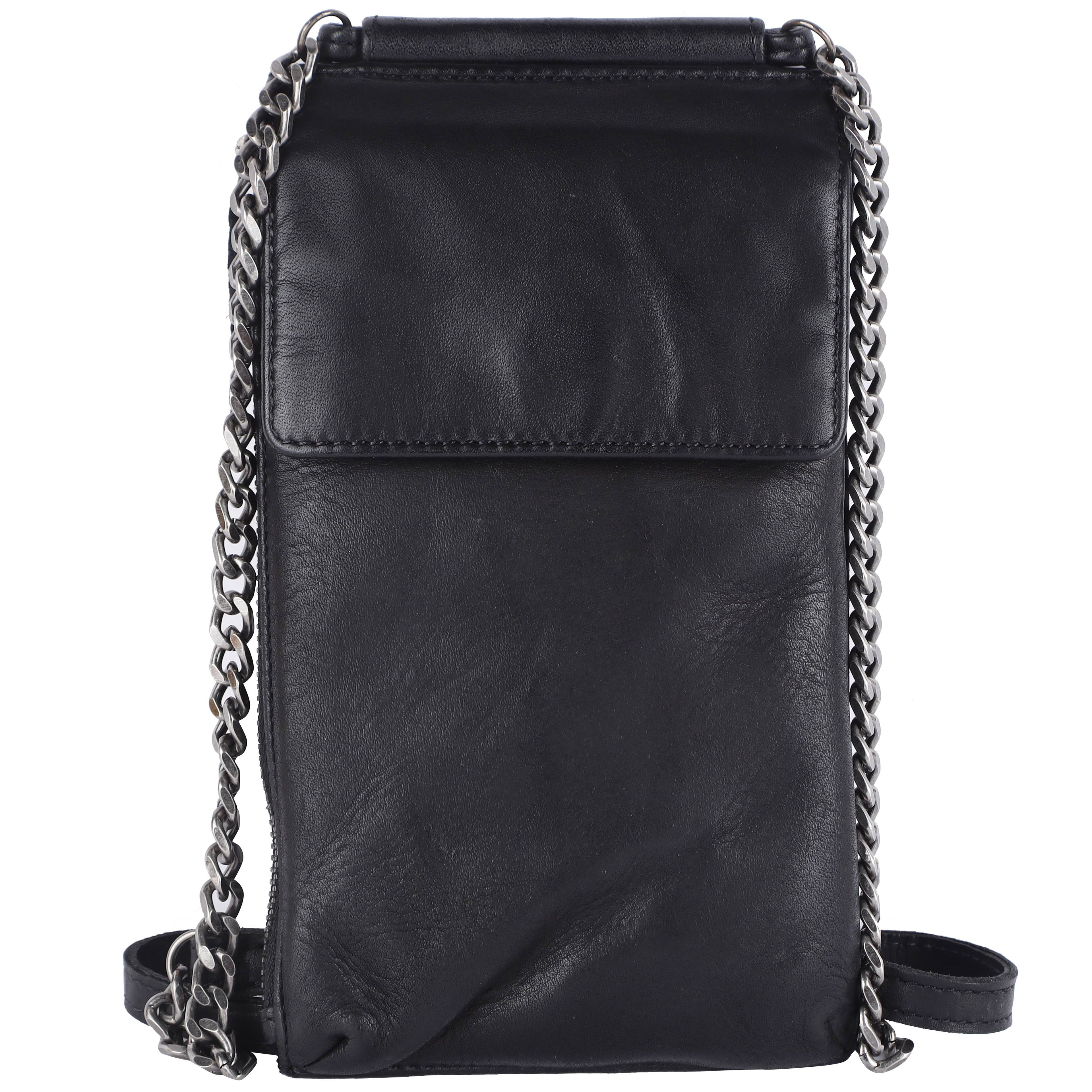 Tati Handcrafted Leather Crossbody Bags: Black