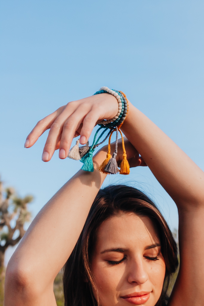Be the Light Bracelet - Cream